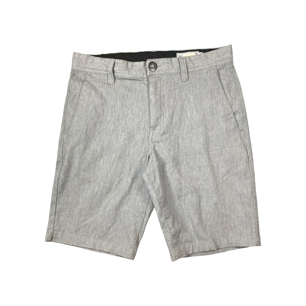Volcom Mens Frickin Modern Fit Hybrid Shorts Heather Grey Size 31 A0912300